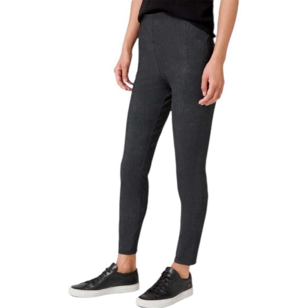 Lululemon Here to There High-Rise 7/8 Pant Crosshatch Texture Black Multi Size 6